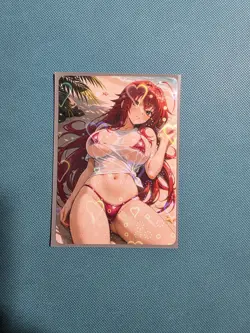 Beautiful Waifu Card -Rias-Goddess ACG Custom DIY Fan Art Card - Image 1