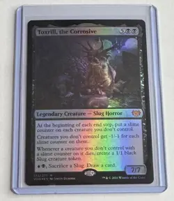 Toxrill, the Corrosive 132/277 Innistrad: Crimson Vow Foil Mythic MTG NM/M - Image 1