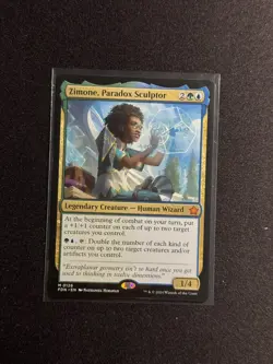 Foundations Zimone, Paradox Sculptor #126 MTG NM - Image 1