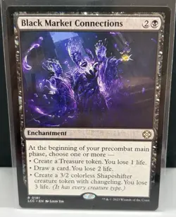 1x Black Market Connections Commander: The Lost Caverns of Ixalan NM - MTG - Image 1