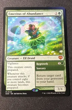 Emeritus of Abundance Secrets of Strixhaven Regular - Image 1