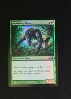 Predatory Sliver 189 Common Magic 2014 (M14) Magic: The Gathering Foil Near Mint - Image 2