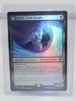 Cecil, Dark Knight Redeemed Paladin - 91 -Magic: Final Fantasy MTG - Rare - FOIL - Image 1