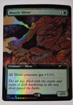 Muscle Sliver (Extended Art) Secret Lair Drop Foil - Image 1
