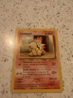 Cyndaquil 57/111 Celebrations Promo JUMBO Pokemon Card NM/M - Image 1
