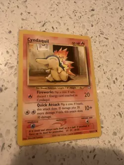 Cyndaquil 57/111 Celebrations Promo JUMBO Pokemon Card NM/M - Image 2