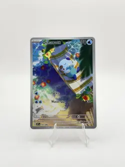 Pokemon Oshawott Full Art Holo Illustration Rare Sv: White Flare 105/086 HP 70 - Image 1
