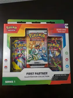Pokemon TCG First Partner Illustration Collection Series 1 Sealed Box NEW 2026 - Image 1