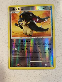 Pokemon TCG Mawile Great Encounters 24/106 Reverse Holo Card NM Condition Rare - Image 1