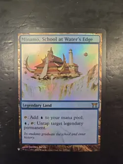 Magic: The Gathering Minamo, School at Water's Edge Foil Legendary Land - Image 1