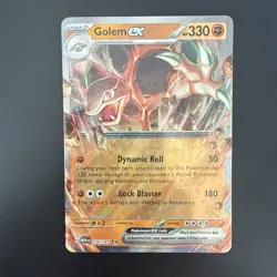 Golem ex 076/165 - 151 - Pokemon Card Near Mint - Image 1