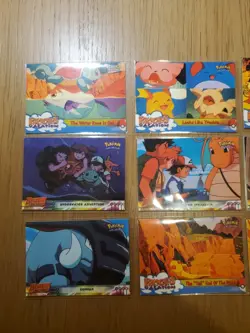 Pokemon Vintage Topps Movie Cards Lot - 12 Cards - No Doubles - Image 2