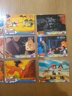 Pokemon Vintage Topps Movie Cards Lot - 12 Cards - No Doubles - Image 3