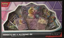 2 Mimikyu Ex & Alcremie Ex Premium Collection Box Factory Sealed New Pokemon - Image 1