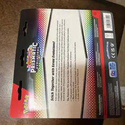 Pokemon TCG Prismatic Evolutions Tech Sticker Collection Set Lot Of 3 Sealed New - Image 5