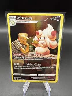 Pokemon Alcremie TG08/TG30 Swsh09 Brilliant Stars TG Ultra Rare Holo Full Art - Image 1