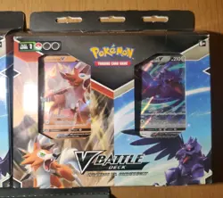 3x Sealed Pokemon V Battle Decks - Lycanroc Vs Corviknight - Image 2