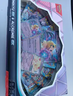 Pokemon TCG: Mimikyu ex & Alcremie ex Premium Collection Box - Image 2
