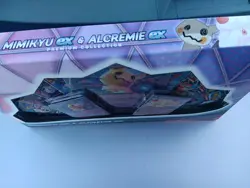 Pokemon TCG: Mimikyu ex & Alcremie ex Premium Collection Box - Image 3