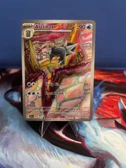 Arctibax 209/193 IR Illustration Rare Paldea Evolved SV02 Pokemon TCG English - Image 1