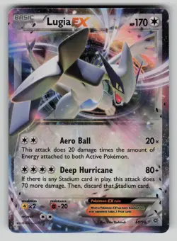 Lugia EX 68/98 Holo Rare EX Ancient Origins Pokemon LP - Image 1