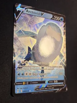 Arctovish V Ultra Rare - 048/203 - Evolving Skies Pokemon 2021 - NM - Image 2