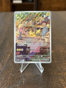 Pokemon Pikachu Illustration Rare Holo 173/165 Sv: Scarlet & Violet 151 60 HP - Image 2