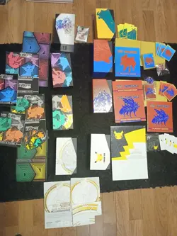 Pokemon Empty Etb Lot Evolving Skies, Prismatic, Celebrations - Image 1