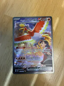 Ethan’s Ho-Oh ex 230/182 Pokemon Destined Rivals Special Illustration Rare NM - Image 1