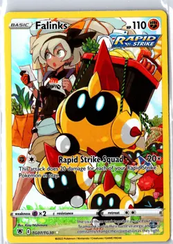 Falinks TG07/TG30 Holo Astral Radiance Trainer Gallery Pokemon NM - Image 1
