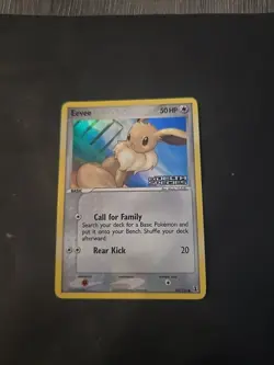 Pokemon Eevee 69/113 Delta Species Reverse Holo Rare! Stamped - Image 5