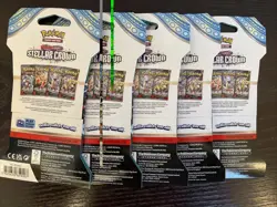 Lot Of 5 Pokemon Scarlet And Violet Stellar Crown Booster Packs - Image 2