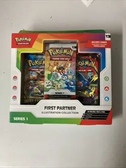 Pokemon First Partner Illustration Collection Sealed - Image 1