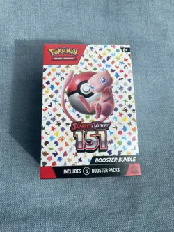 POKEMON TCG SCARLET & VIOLET 151 BOOSTER BUNDLE BOX FACTORY SEALED NEW 6 PACKS - Image 1
