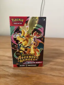 Pokemon TCG Mega Evolution—Ascended Heroes Booster Bundle 6 Packs - Image 1