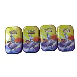Pokemon TCG Kanto Power Mini Tin *EMPTY* - Set of 4 - Mewtwo - Image 1