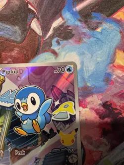 Pokemon TCG Piplup 42 First Partner Collection Black Star Promo - Image 4