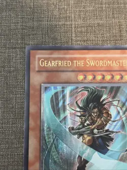 Yugioh Gearfried the Swordmaster (UTR) FET-EN022 Flaming Eternity 1st Edition - Image 3