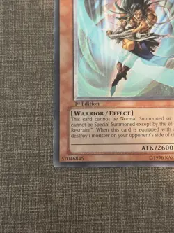Yugioh Gearfried the Swordmaster (UTR) FET-EN022 Flaming Eternity 1st Edition - Image 5
