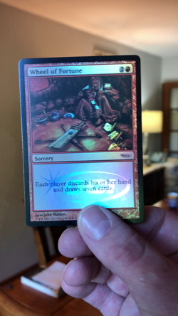 MTG - Wheel of Fortune - Judge Promo - DCI - Foil - Art Alt - WATCH ITEM VIDEO - Image 2