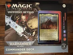 Magic The Gathering: Warhammer 40,000 40K The Ruinous Powers Commander Deck - Image 1