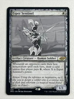 MTG Modern Horizons 2 Esper Sentinel NONFOIL Showcase NM - Image 1