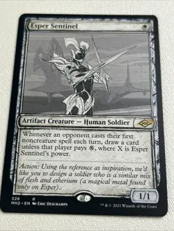 MTG Modern Horizons 2 Esper Sentinel NONFOIL Showcase NM - Image 4