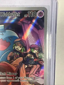 Team Rocket's Wobbuffet 203 Sv: Scarlet & Violet Promo Cards Holo - Image 4