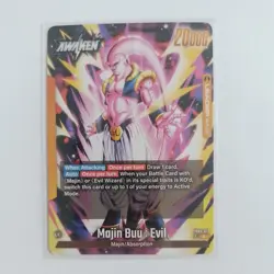 DBS Dragon Ball Fusion World FB04-077 Majin Buu Evil Leader Card - Image 1