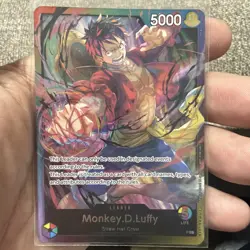 Monkey.D.Luffy (Release Event Leader) P PR Normal One Piece Promo Card NM - Image 1