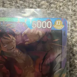 Monkey.D.Luffy (Release Event Leader) P PR Normal One Piece Promo Card NM - Image 3
