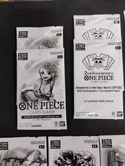 LOT One Piece Card event Pack LOT W/WINNER CARD LOT A - Image 2