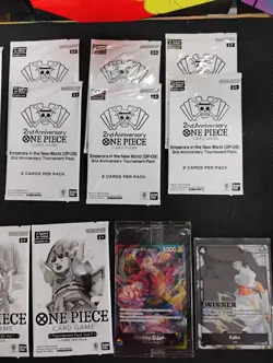 LOT One Piece Card event Pack LOT W/WINNER CARD LOT A - Image 3