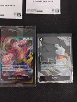 LOT One Piece Card event Pack LOT W/WINNER CARD LOT A - Image 4